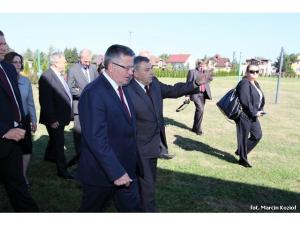 Wizyta prezydenta Bronisława Komorowskiego w Łące