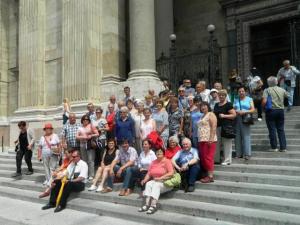 Nauczyciele emeryci w Budapeszcie - maj 2014 r.