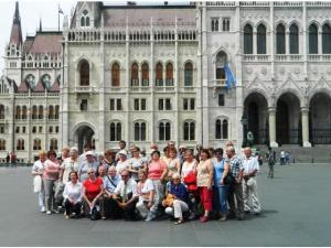 Nauczyciele emeryci w Budapeszcie - maj 2014 r.