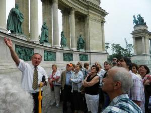 Nauczyciele emeryci w Budapeszcie - maj 2014 r.