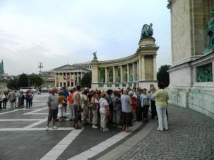 Nauczyciele emeryci w Budapeszcie - maj 2014 r.