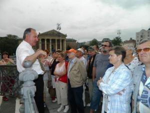 Nauczyciele emeryci w Budapeszcie - maj 2014 r.