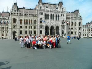 Nauczyciele emeryci w Budapeszcie - maj 2014 r.