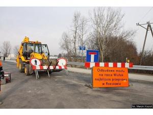 Otwarcie mostu w Trzebownisku na rzece Wisłok